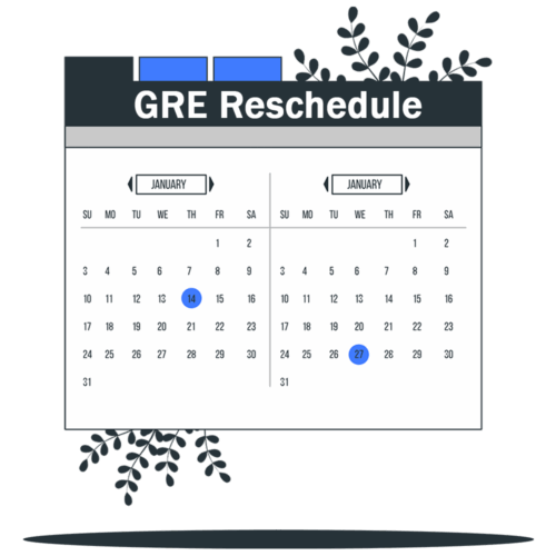 تغییر زمان و مرکز آزمون جی آر ای