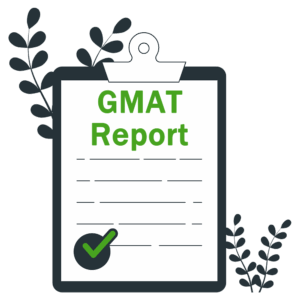 ریپورت نمره آزمون GMAT