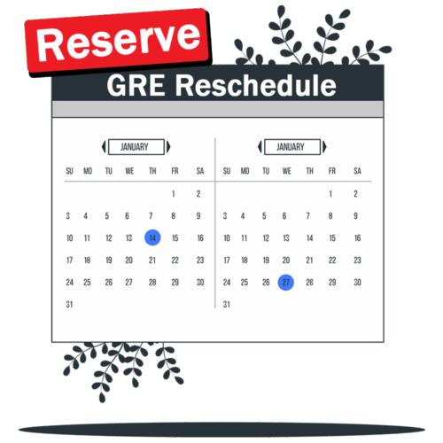 رزرو و تغییر زمان و مکان آزمون GRE