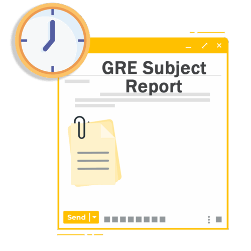 ریپورت نمره جی آر ای سابجکت