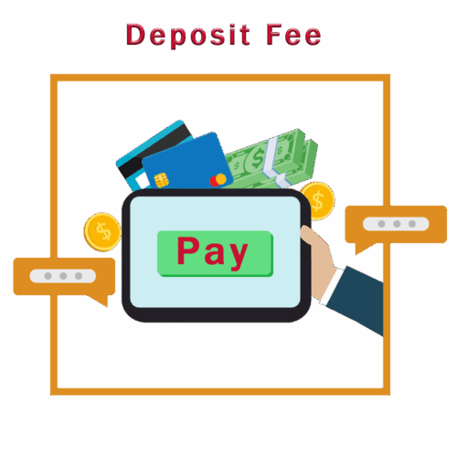 هزینه پذیرش Deposit Fee