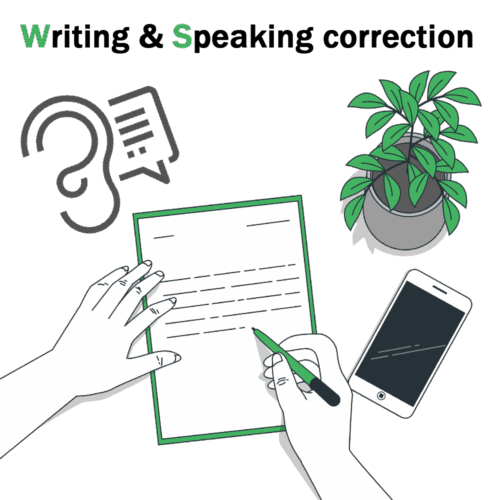 تصحیح نوشتار (رایتینگ) و گفتار (اسپیکینگ) تافل و جی آر ای